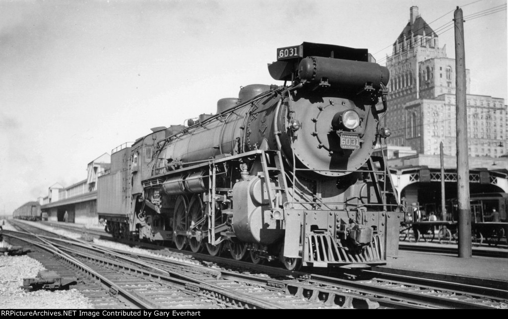 CN 4-8-2 #6031 - Canadian National